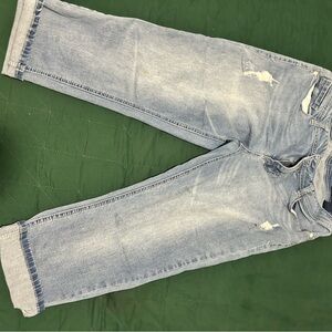 7 For All Mankind Light Blue Distressed Jeans
